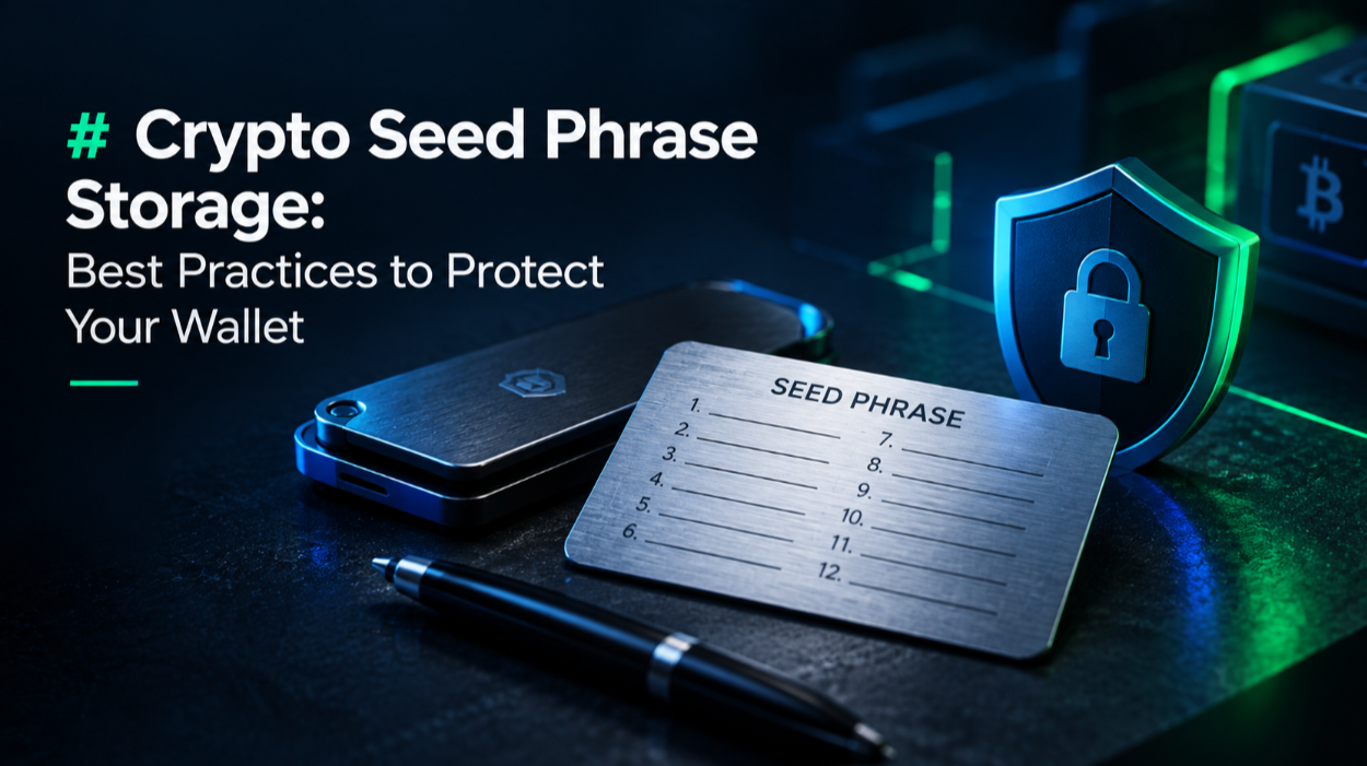 Crypto Seed Phrase Storage: Best Practices to Protect Your Wallet