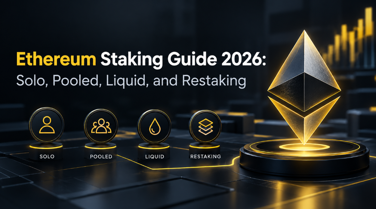 Ethereum Staking Guide 2026: Solo, Pooled, Liquid, and Restaking