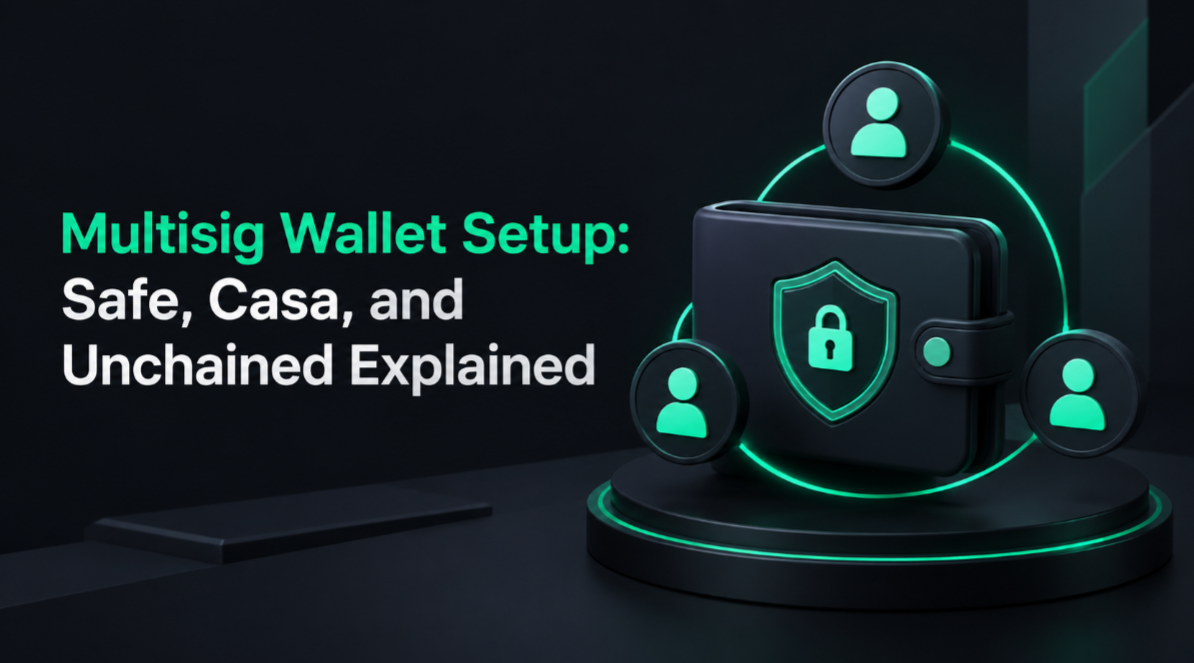 Multisig Wallet Setup: Safe, Casa, and Unchained Explained