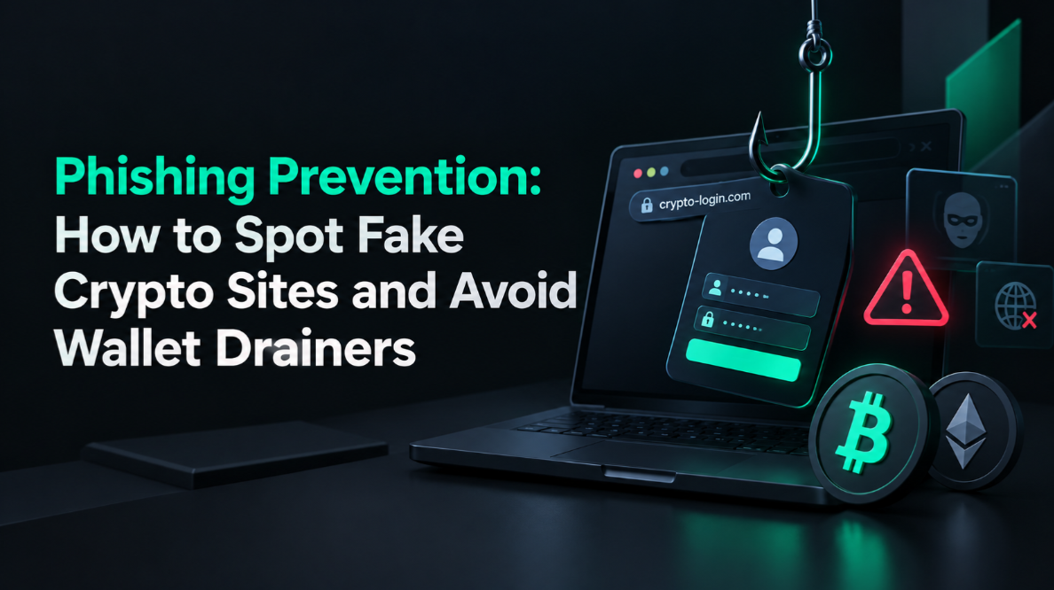 Phishing Prevention: How to Spot Fake Crypto Sites and Avoid Wallet Drainers