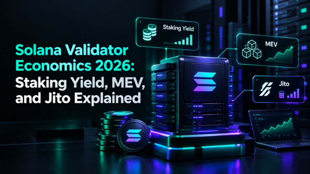 Solana Validator Economics 2026: Staking Yield, MEV, and Jito Explained