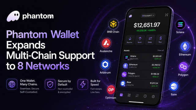 Phantom Wallet Now Supports 8 Networks: Full Multi-Chain Guide 2026 ...