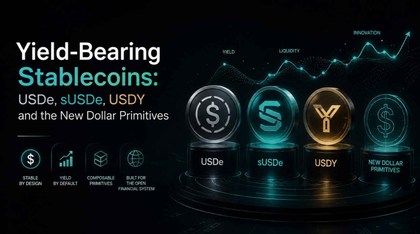 Yield-Bearing Stablecoins: USDe, sUSDe, USDY and the New Dollar Primitives