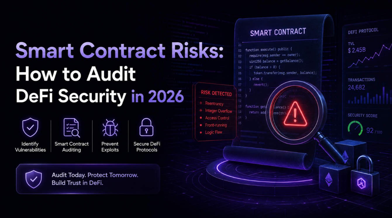 Smart Contract Risks: How to Audit DeFi Security in 2026