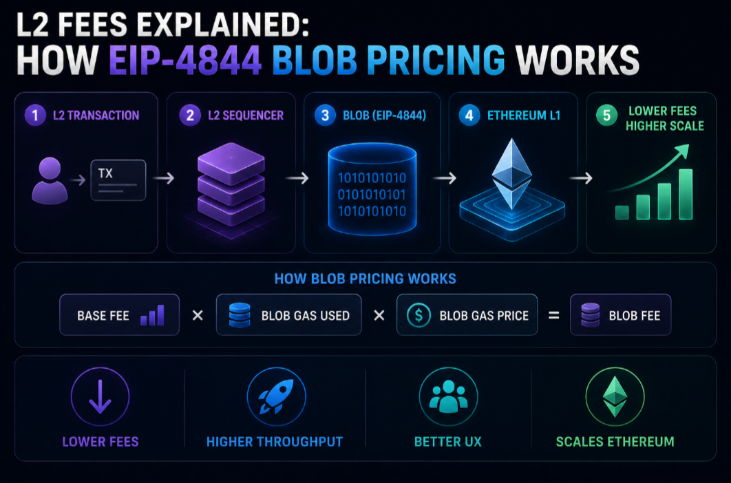 L2 Fees Explained: How EIP-4844 Blob Pricing Works