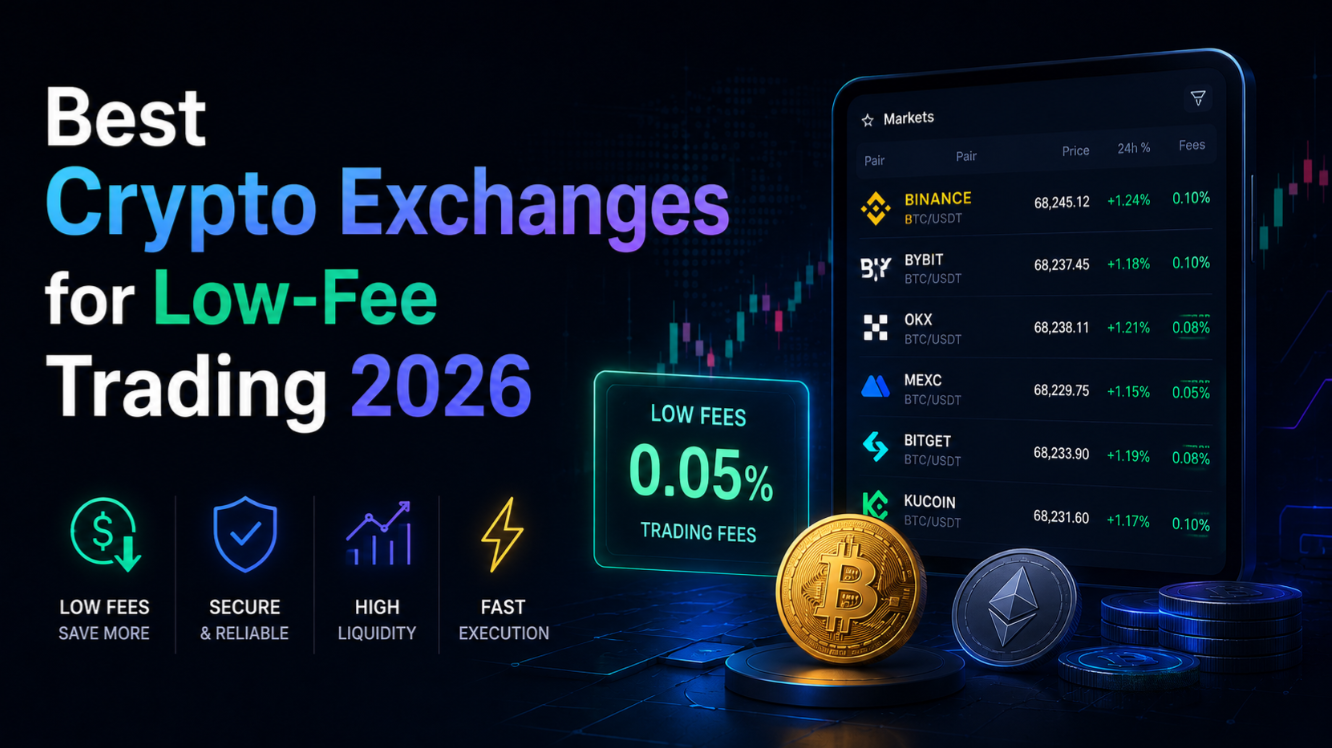 Best Crypto Exchanges for Low-Fee Trading 2026