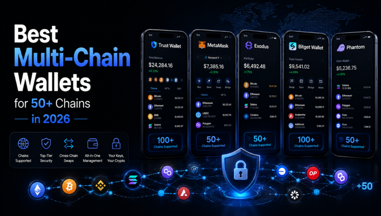 Best Multi-Chain Wallets for 50+ Chains in 2026