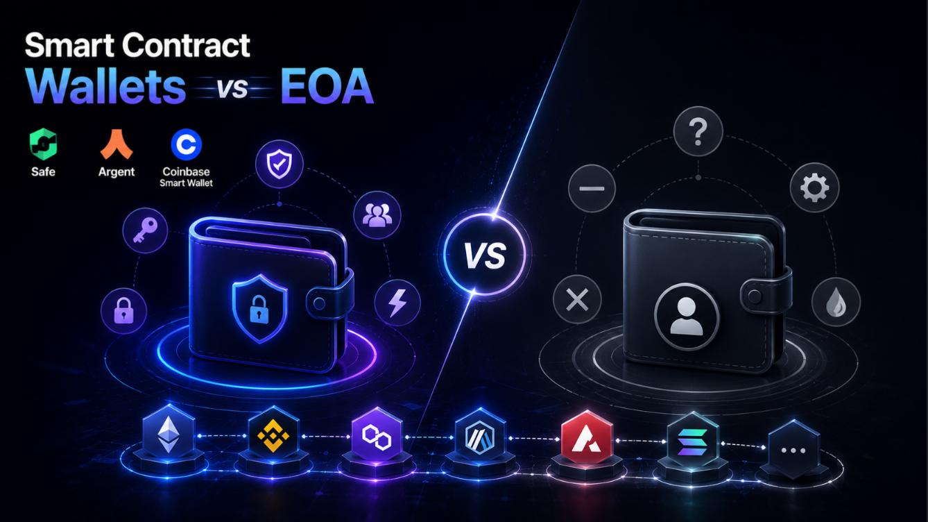 Smart Contract Wallets vs EOA: Safe, Argent, and Coinbase Smart Wallet Explained