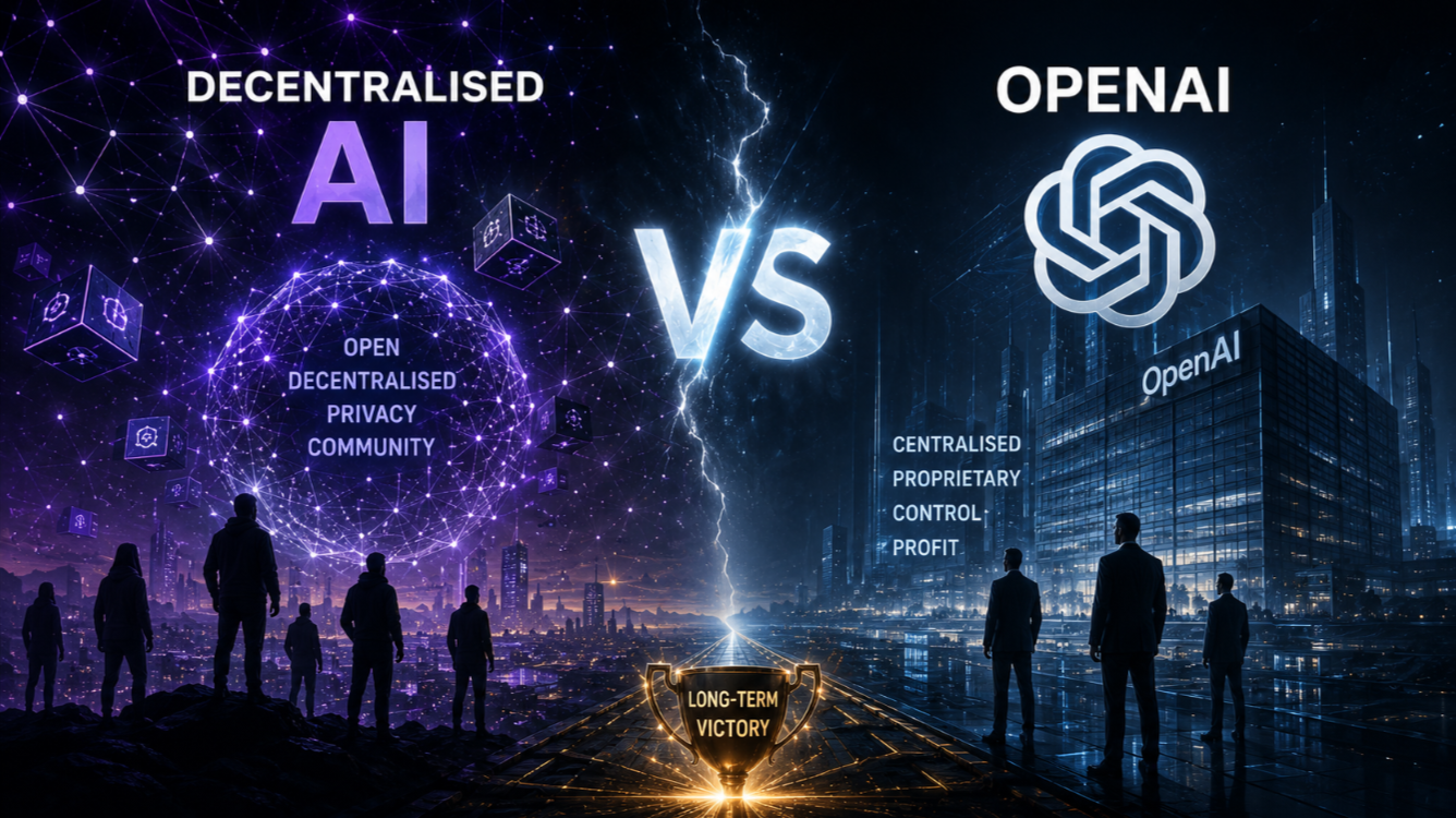 Decentralised AI vs OpenAI: Who Wins the Long-Term Race?