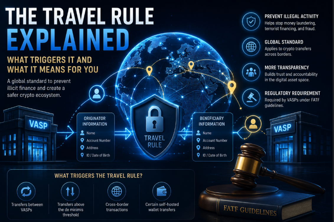 The Travel Rule Explained: What Triggers It and What It Means for You