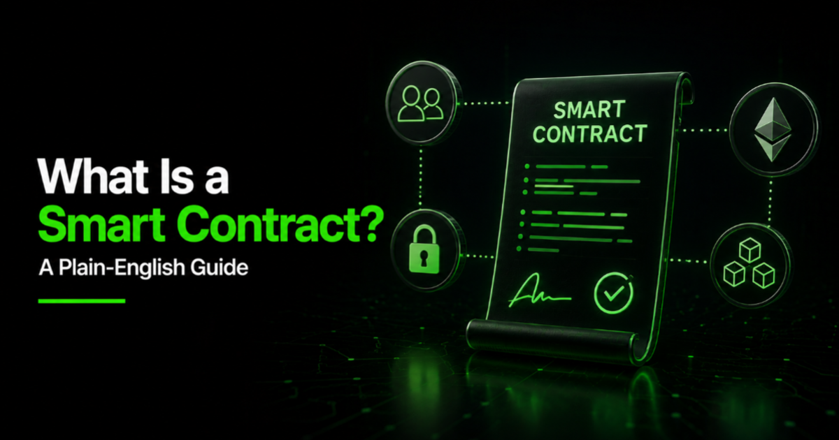 What Is a Smart Contract? A Plain-English 2026 Guide | Crypto Grows News