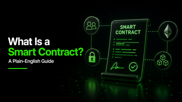 What Is a Smart Contract? A Plain-English 2026 Guide | Crypto Grows News