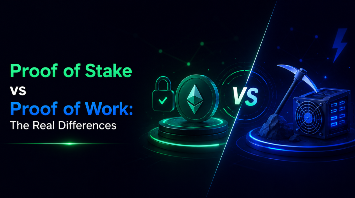 Proof of Stake vs Proof of Work: The Real Differences