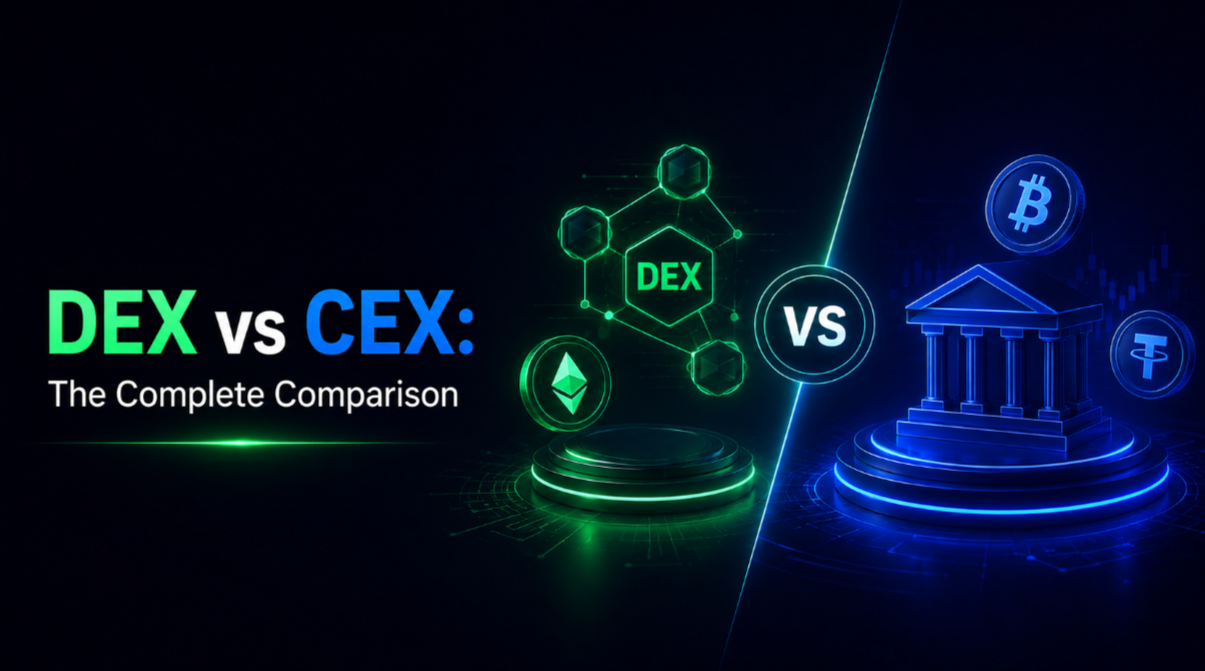 DEX vs CEX: The Complete Comparison