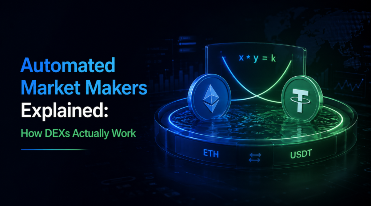 Automated Market Makers Explained: How DEXs Actually Work
