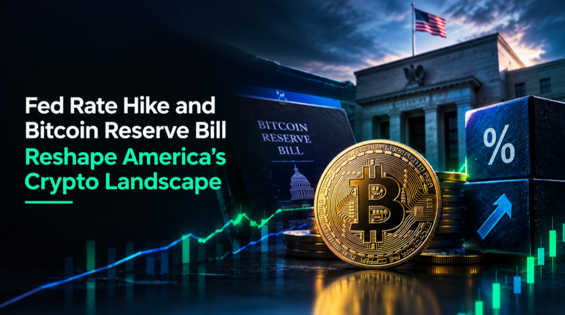 Fed Rate Hike and Bitcoin Reserve Bill Reshape America's Crypto Landscape