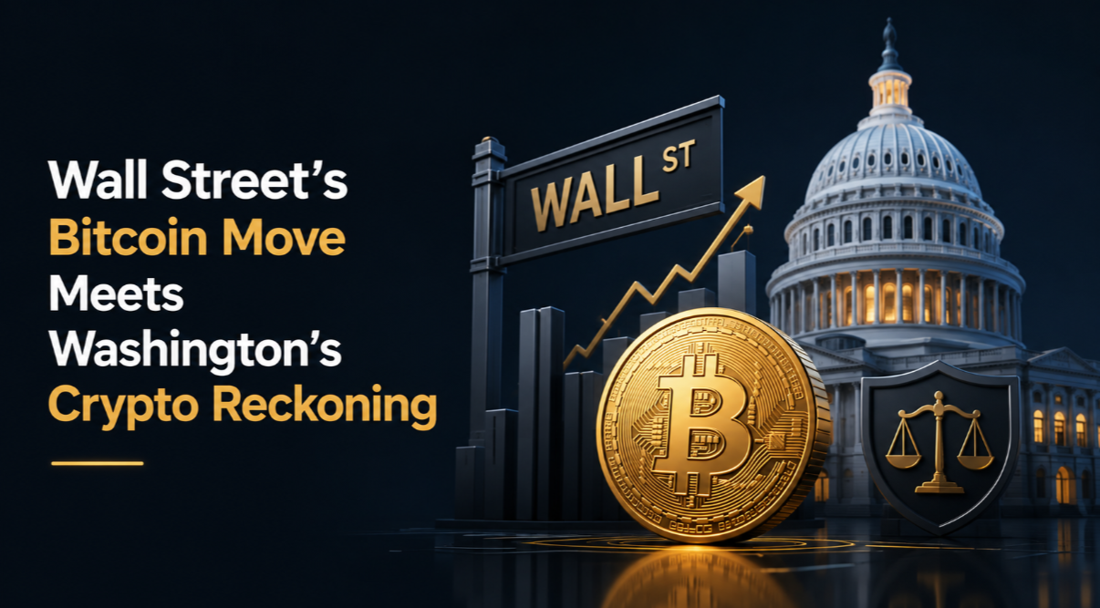 Wall Street's Bitcoin Move Meets Washington's Crypto Reckoning