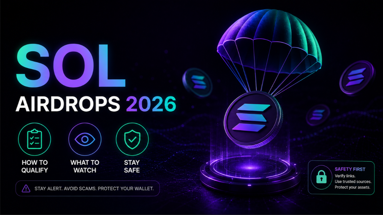 SOL Airdrops 2026: How to Qualify, What to Watch, and How to Stay Safe