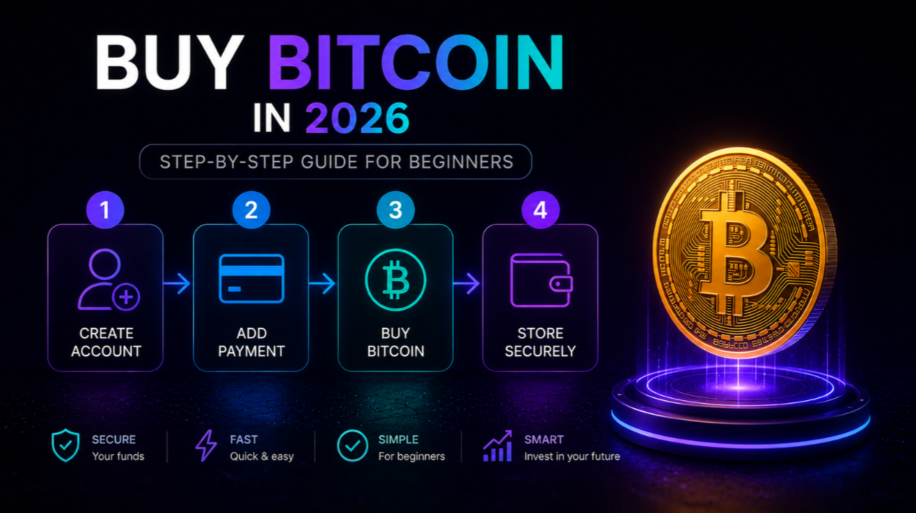 How to Buy Bitcoin in 2026: Step-by-Step Guide for Beginners